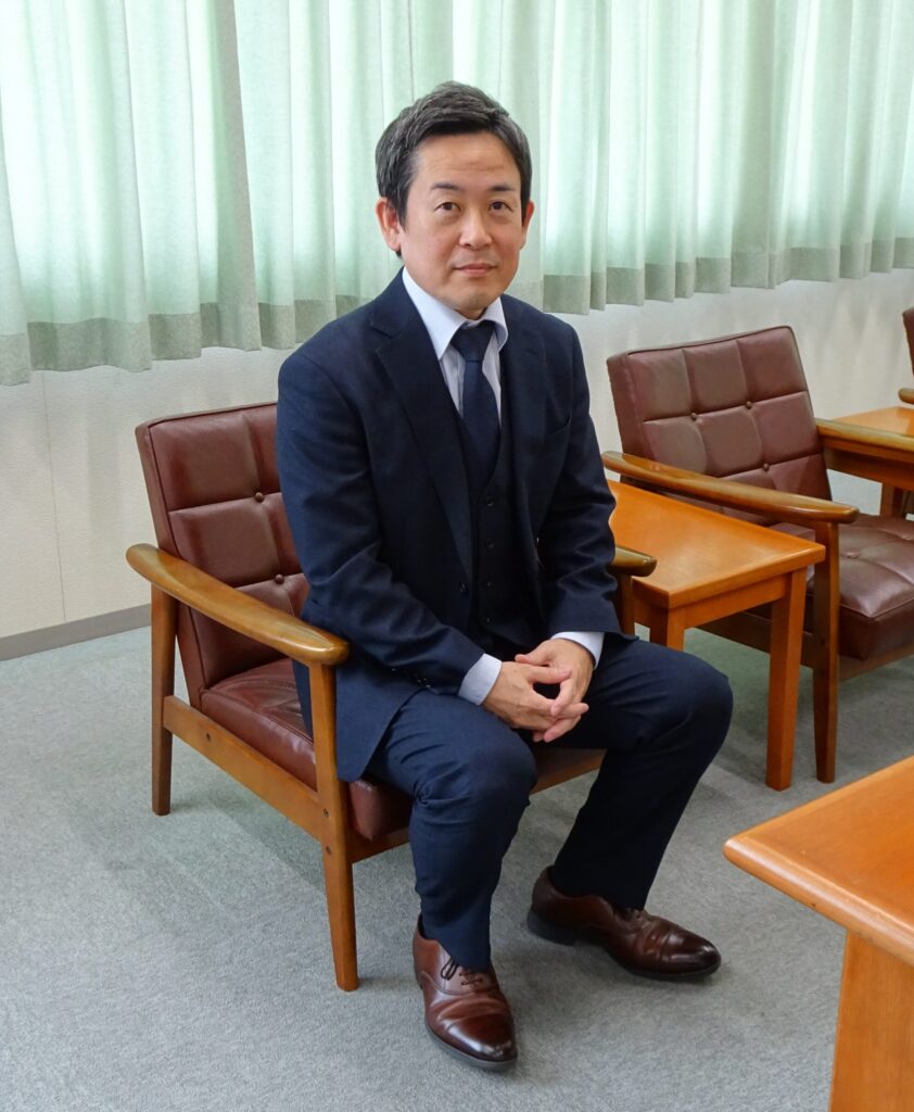 代表取締役社長　迫田 和紀の写真